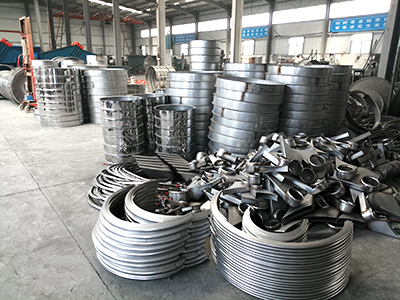 振動篩安裝現場