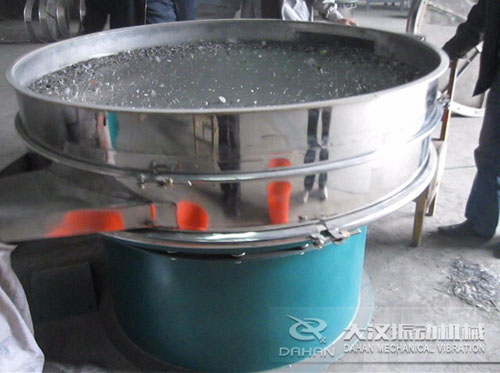 肥料振動篩使用現場